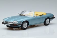 182635 Jaguar XJS V12 Convertible Light Blue Metallic Norev 1/18