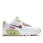 Nike Air Max 90 Gs Vit,gröna,rosa 40