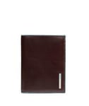 PIQUADRO BLUE SQUARE Vertical leather wallet