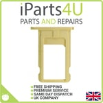 For Apple iPhone 6 Sim Card tray holder metal replacement part Gold