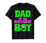 Dad And Mom Of The Birthday Boy Monster Family Party Decor T-Shirt