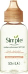 Simple Protect  Glow Radiance Booster SPF 30 For Glowing Skin Invisible Sun
