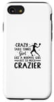 Coque pour iPhone SE (2020) / 7 / 8 Joueur de ping-pong Crazy Table Tennis Fille