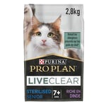 Pro Plan Pro Plan PURINA PRO PLAN LIVECLEAR STERILISED Senior 7+ Riche en Dinde