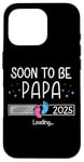 Coque pour iPhone 16 Pro Soon To Be Papa Annonce Grossesse Cadeau Futur Papa 2025