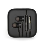 Hörlurar stereo svart låda metall MI - TheMobileStore In-Ear Hörlurar