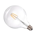 Ampoule led à Filament G125 6W E27 Blanc 2700K Ampoule led à Filament E27 - Jandei