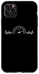 Coque pour iPhone 11 Pro Max Heartbeat Speedometer Auto Car Garage Racing Men Dad