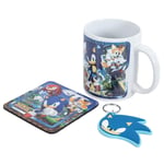 Sonic The Hedgehog - Mug  Coaster Set - New gift sets - R300z