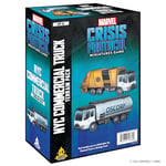 Atomic Mass Games | Marvel Crisis Protocol: NYC Commercial Truck Terrain Pack | Miniatures Game | Ages 14+ | 2 Players | 90 Minutes Playing Time