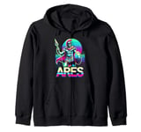 Ares Greek War God Warrior Mythology Ancient Greece Zip Hoodie