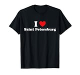 I Heart Souvenir Russia Travel I Love Saint Petersburg T-Shirt