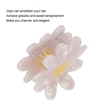 (White Daisies)Hair Claw Clips Elegant Flower Shape Hair Clip Styling Tool LVE