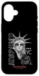 iPhone 16 Cool New York City NYC Statue of Liberty USA Flag Design Case