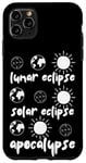 Coque pour iPhone 11 Pro Max Funny Eclipse Space Science Teacher Humor