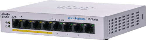 Cisco Cbs110 8-port Poe 32w Desktop Switch