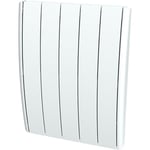 Carrera - radiateur a inertie fonte bombe 1000w - Blanc