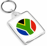 1 x South Africa Pretoria Flag Travel - Keying - IP02 - Mum Dad Kids Gift#9121