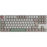 Akkogear 5087B Plus 9009 -mekanisk tangentbord, Akko CS Wine Red -brytare, retro