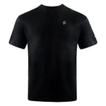 Puma x Neymar Jr Short Sleeve Crew Neck Black Mens T-Shirt 534504 01 Cotton - Size Medium