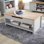 Avon Hidden Storage Lift Up Coffee Table Unit