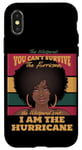 iPhone X/XS I Am The Hurricane Afro American Pride Black History Month Case