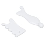 Guasha Massage Tool 2pcs Ceramic Gua Sha Facial Tools Trigger Point For Face