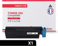 TONER 45807111 45807111 Noir x 1 Compatible pour OKI-NOPAN-INK OKI B 432 DN OKI B 512 DN OKI MB 492 dn OKI MB 562 dnw