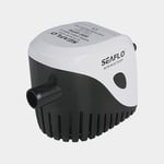 SEAFLO Dränkbar elektrisk länspump 11-600 GPH (37 liter / minut), 24V, automatisk driftstart, med nivåvakt