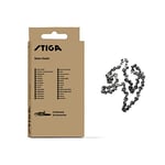 Stiga Chaine tronçonneuse 91PX-057E, mini-pas 3/8", 1,3mm (0,50″) d'épaisseur, 57 maillons d'entraînement, barre de 40cm (16″)