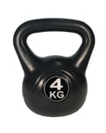 LEVITY Premium Fitness Plastic Kettlebell 4kg