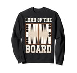 Lord of the Board board game for backgammon fans Sweatshirt