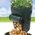 XFLYP 6PCS Sac de Plantation pour Pommes de Terre, 10 Gallons Sac de Legumes, Sacs de Culture pour Plantes avec Poignées, Biodégradable et Réutilisable, pour Pommes de Terre, Carottes, Légumes