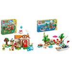 LEGO Animal Crossing Isabelle’s House Visit, Creative Building Toy for 6 Plus Year Old Kids & Animal Crossing Kapp’n’s Island Boat Tour, Buildable Creative Toy for 6 Plus Year Old Kids