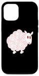 Coque pour iPhone 14 Pro Mouton rose – Dessin animé drôle de moutons