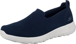 Skechers Femme Go Walk Joy Stretch Fit Basket, Bleu Marine/Blanc, 41 EU