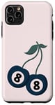 Coque pour iPhone 11 Pro Max 8 Billard Ball 8 Cherry Ball Cherry 8 Ball Cherry Lover