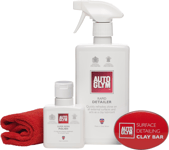 Autoglym Surface Detailing Clay Kit - Sprayvax/Rengöringslera/Polish