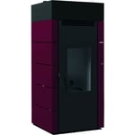 Fm Poêle à granulés canalisable BP-701 17,5kW Rouge