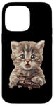 iPhone 14 Pro Max Cat Chocolate Case