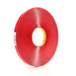 3m™ vhb™ dobbeltsidig tape 4905f, klar, 19mm x 33m, 4 stk/krt