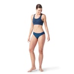 Smartwool Merino Sport Seamless Bikini Boxed - Blå Underkläder för Löpning och Träning - Handla nu på Loparshop.se!