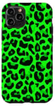 Coque pour iPhone 11 Pro Motif léopard vert