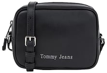 Tommy Jeans Femme Sac à Bandoulière Camera Bag Petit, Multicolore (Black), Taille Unique