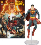 McFarlane Toys - DC Direct 7IN Figure with Comic - Black ADAM WV1 - Superman