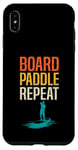 Coque pour iPhone XS Max Board Paddle Repeat Stand Up Paddleboard SUP