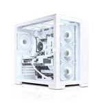 AWD-IT X= CUBE White Intel i5 13400F 10 Core NVIDIA RTX 4070 12GB Desktop PC for Gaming