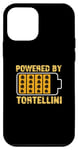 Coque pour iPhone 12 mini Alimenté par Funny Tortellini Eater Pasta Fan Tortellini Maker