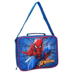 mybagstory - Sac Lunch - Spider Man - Marvel - Enfant - Ecole - Primaire - Maternelle -Garderie - Crèche - Lunch garçon - Taille 25 cm - Bretelles réglables