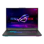 ASUS ROG Strix G18 G814JV-N6157W - Intel Core i9 13980HX / jusqu'à 5.6 GHz Win 11 Home GeForce RTX 4060 32 Go RAM 1 To SSD NVMe 18" 2560 x 1600 (WQXGA) @ 240 Hz Ethernet, Fast Gigabit IEEE 802.11b, 802.11a, 802.11g, 802.11n, 802.11ac, Bluetooth 5.2, 802.11ax (Wi-Fi 6E) Wi-Fi 6E gris eclipse